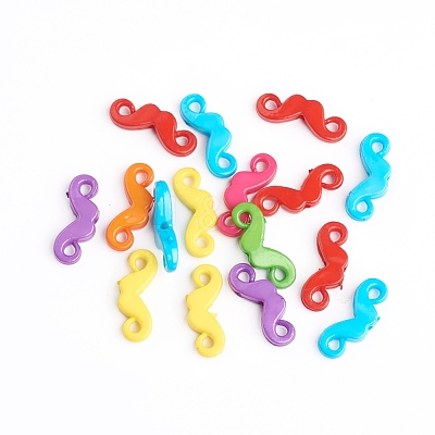 Opaque Acrylic Beads SACR-Q099-M60-1