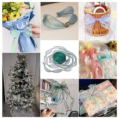 Polyester Lace Trim DIY-TAC0010-49C-1