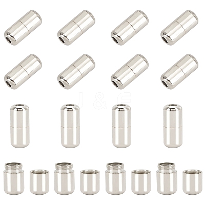 Brass Capsule Lace Lock Buckles KK-PH0001-29P-1