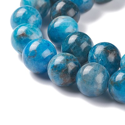 Natural Apatite Beads Strands G-F617-01-8mm-1
