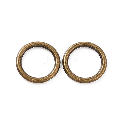 Alloy Soldered Closed Jump Rings KK-WH0052-05C-AB-1