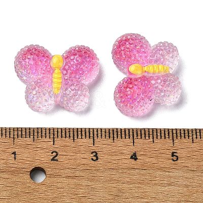 Transparent Epoxy Resin Decoden Cabochons CRES-I030-07A-1