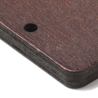 Spray Painted Wood Pendants WOOD-H101-07-1