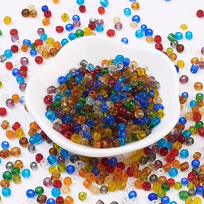 6/0 Glass Seed Beads SEED-A004-4mm-1