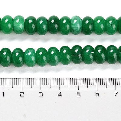 Dyed Natural White Jade Beads Strands G-G107-A05-01-1