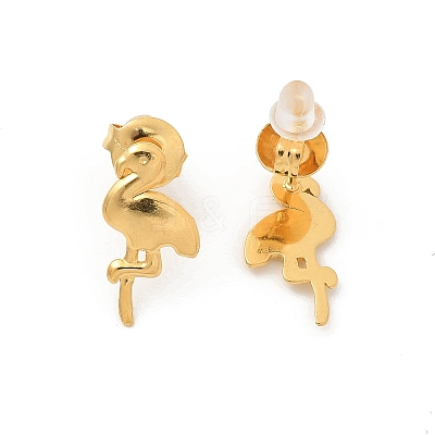 304 Stainless Steel Stud Earrings for Women STAS-Z117-15G-03-1