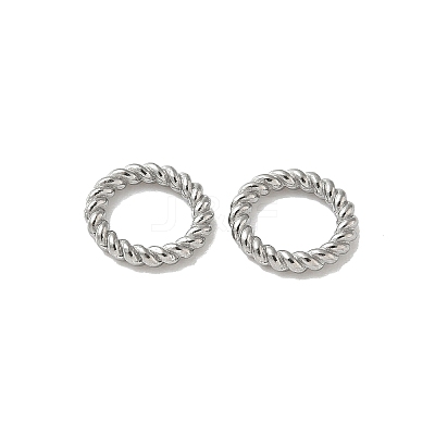304 Stainless Steel Twisted Ring Linking Rings STAS-L300-005C-P-1