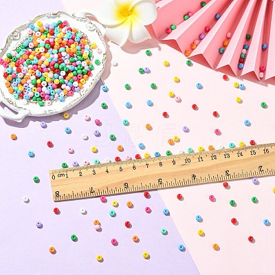 45G Baking Paint Glass Seed Beads SEED-SZ00001-021D-1