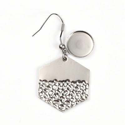 304 Stainless Steel Earring Hooks STAS-WH0027-20A-1
