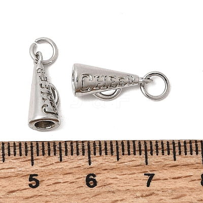 Sports Brass Charms KK-A289-04B-P-1