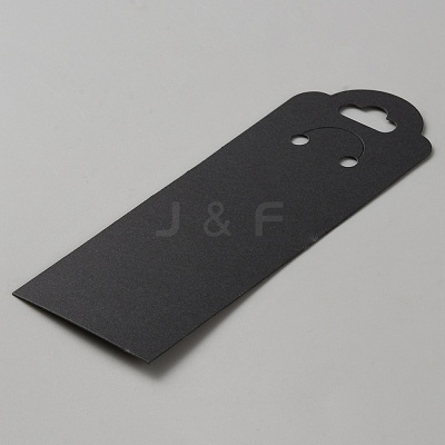 Paper Jewelry Earring Display Cards CDIS-WH20001-03-1