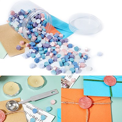 Sealing Wax Beads Wax Seal Kit DIY-CP0003-46C-1
