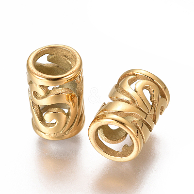 304 Stainless European Beads STAS-I120-89-G-1