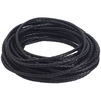 5M Round Braided Cowhide Letter Cord WL-GF0001-34A-03-1
