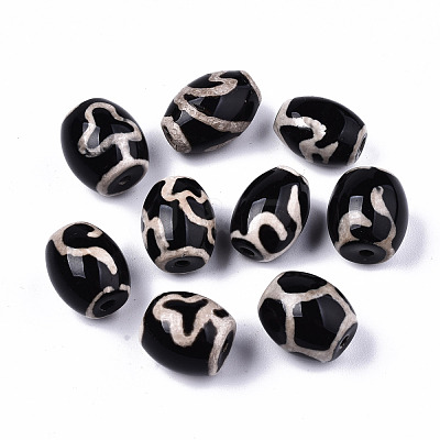 Tibetan Style dZi Beads TDZI-N001-011-1