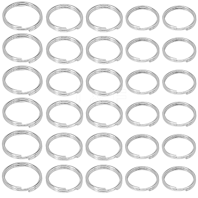 600Pcs 3 Styles 304 Stainless Steel Split Rings STAS-SP0001-64-1