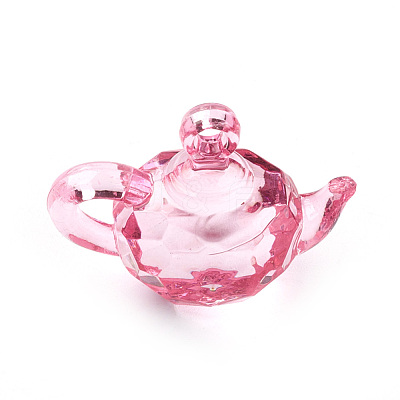 Transparent Acrylic Pendants X-TACR-T001-01D-1