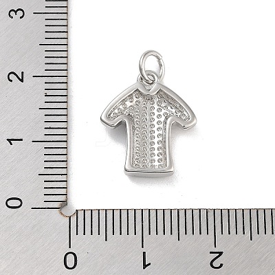 Rack Plating Brass Pendants KK-M293-27P-1