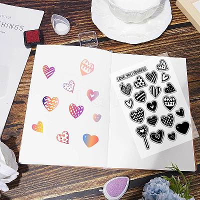 Plastic Stamps DIY-WH20018-0274-1