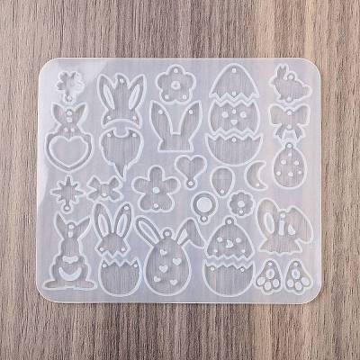 Easter DIY Pendant Molds LS-AJEW-U023-01A-1