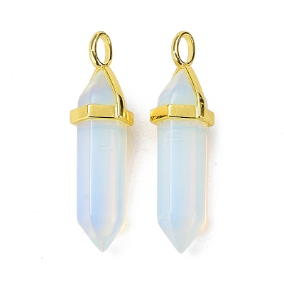 Opalite Pointed Pendants G-G025-01G-42-1