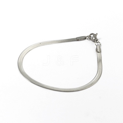 Tarnish Resistant 304 Stainless Steel Bracelets X-BJEW-D418-01P-1