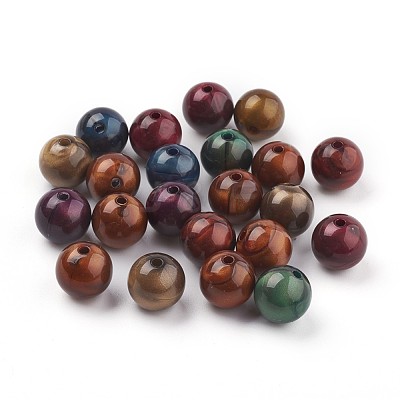 Acrylic Beads MACR-E025-21-14mm-1