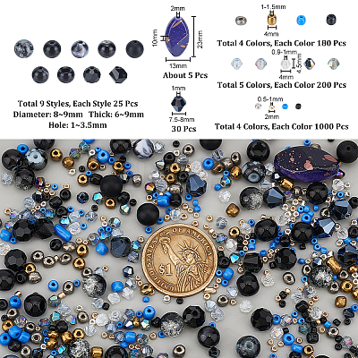 DIY Beads Jewelry Making Finding Kit DIY-PH0017-56-1