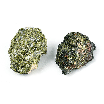Natural Epidote Display Decorations G-N347-11D-1