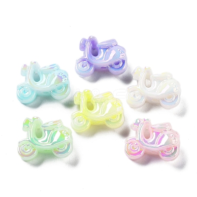 UV Plating Acrylic Beads X-MACR-K357-10K-1