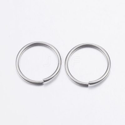 Tarnish Resistant 304 Stainless Steel Open Jump Rings A-STAS-P151-05-1