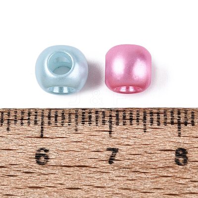 Opaque Acrylic Beads OACR-N162-15-1