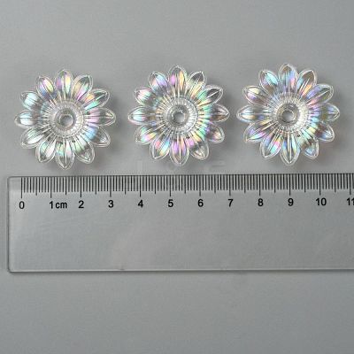 Transparent Acrylic Beads TACR-R14-9-1