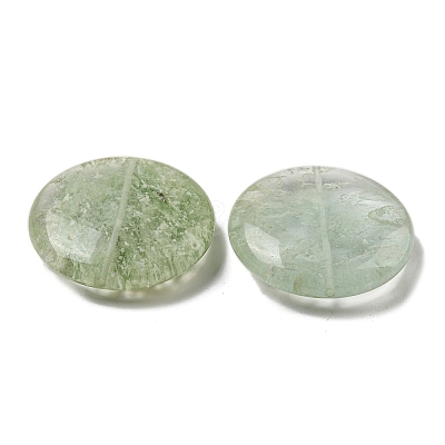 Green Watermelon Stone Glass Beads G-B070-17B-1