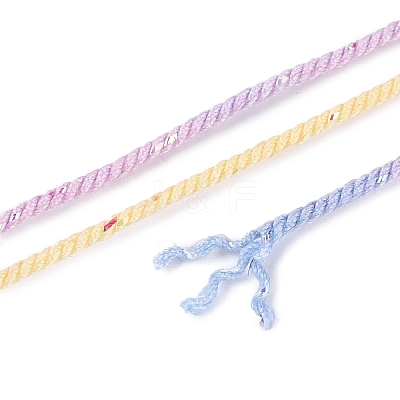 27M Segment Dyed Round Polyester Twisted Cords OCOR-N009-02A-04-1