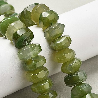 Natural Agate Beads Strands G-K392-A14-1