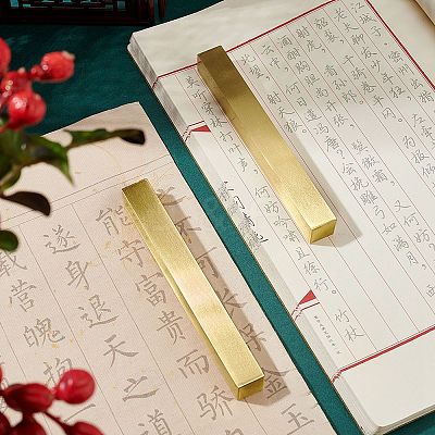 Brass Paper Weight DJEW-WH0050-26B-G-1