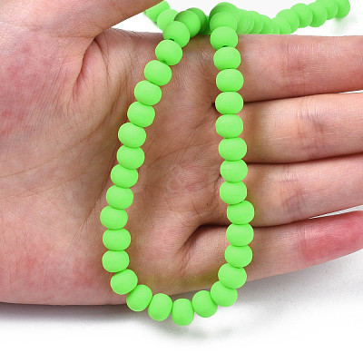 Handmade Polymer Clay Beads Strands CLAY-N008-053-07-1