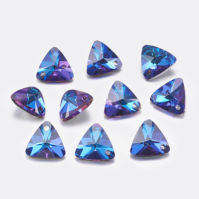 Faceted Glass Rhinestone Charms RGLA-F050-A-001BB-1
