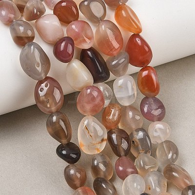 Natural Agate Beads Strands GG-CBA787B-A35-1