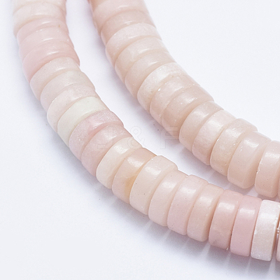 Natural Pink Opal Beads Strands G-E444-30-8mm-1