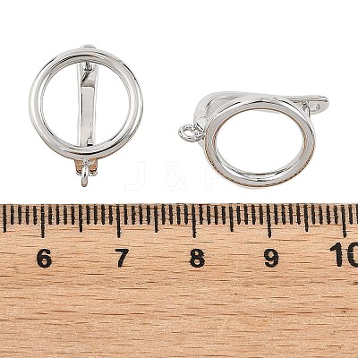 SHEGRACE Brass Hoop Earring Findings XGRQ79244-942P-1