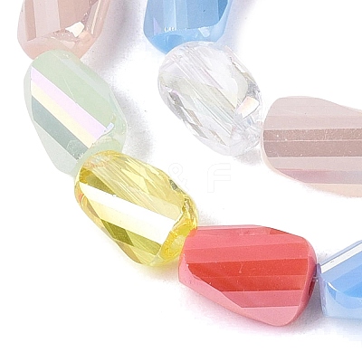 Electroplate Mixed Styles Glass Beads Strands EGLA-N022-10A-A04-1