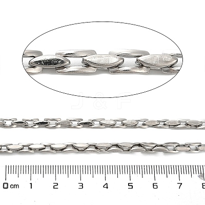 304 Stainless Steel Boston Link Chains CHS-A016-22P-A-1