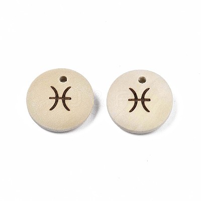 Laser Out Wood Pendants LS-WOOD-S053-51I-1