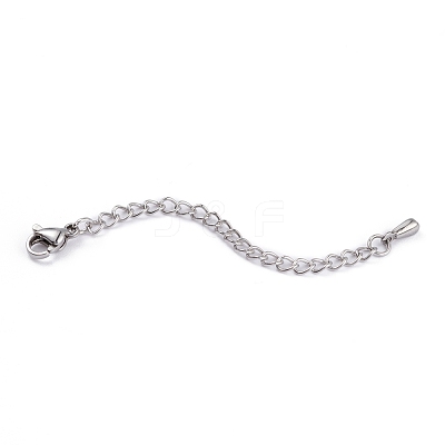 Tarnish Resistant 304 Stainless Steel Chain Extender X-STAS-G221-27P-1