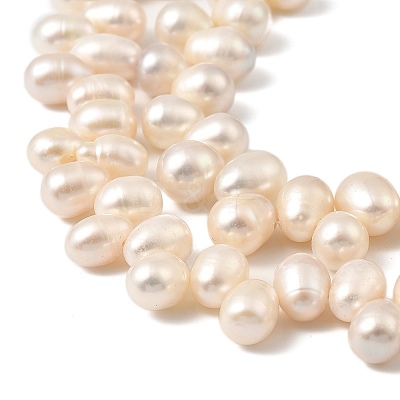 Natural Cultured Freshwater Pearl Beads Strands PEAR-I007-04E-01A-1