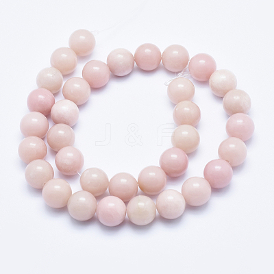 Natural Pink Opal Beads Strands G-E444-28-12mm-1