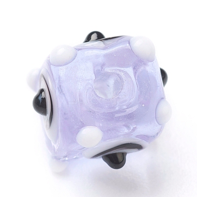 Handmade Bumpy Lampwork Beads LAMP-J092-03C-1