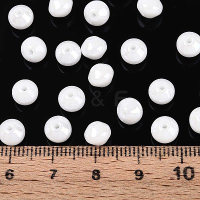 Opaque Colours Glass Seed Beads SEED-N007-34A-1